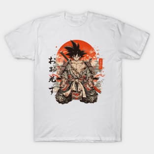 samurai anime hero T-Shirt